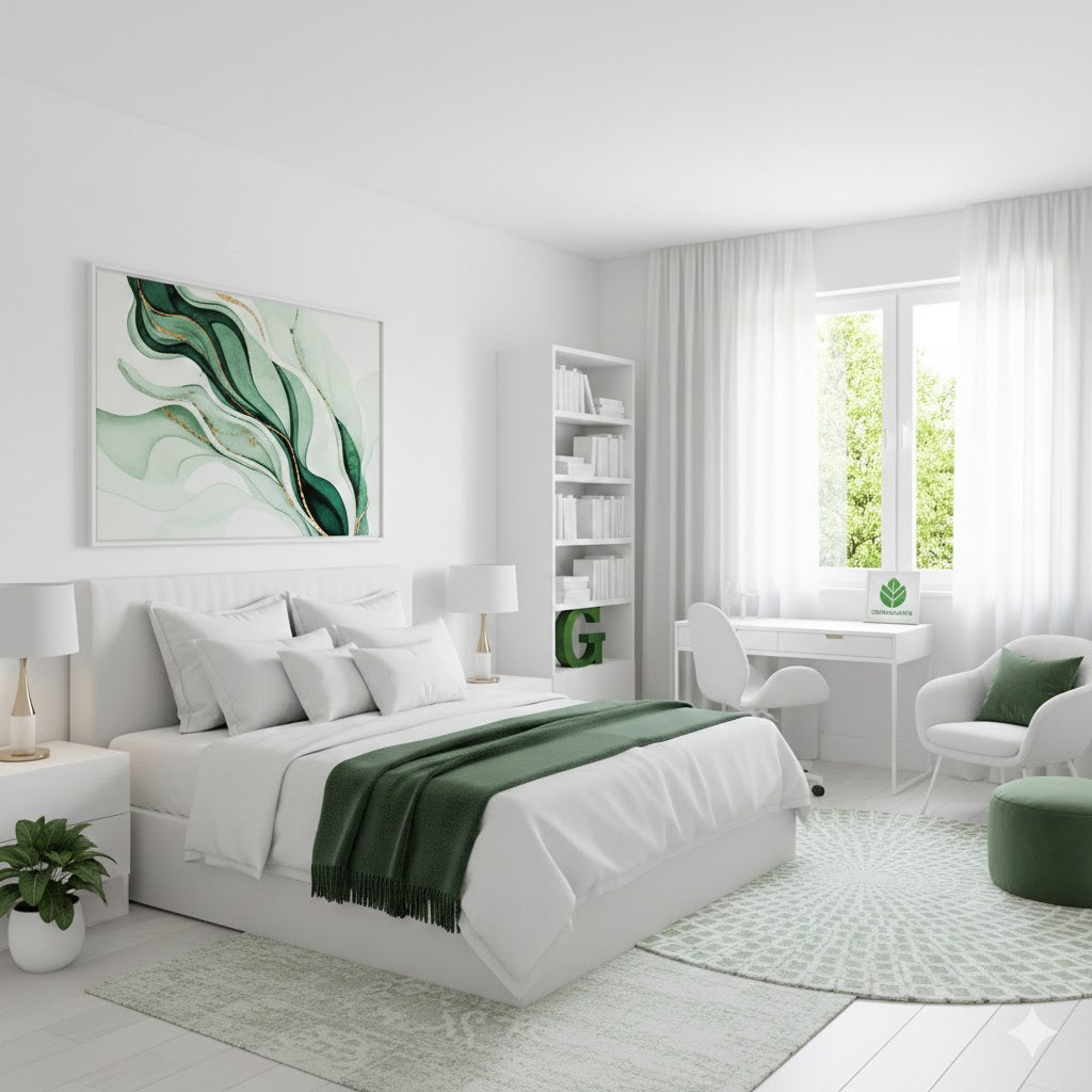 Bedroom & Living Room