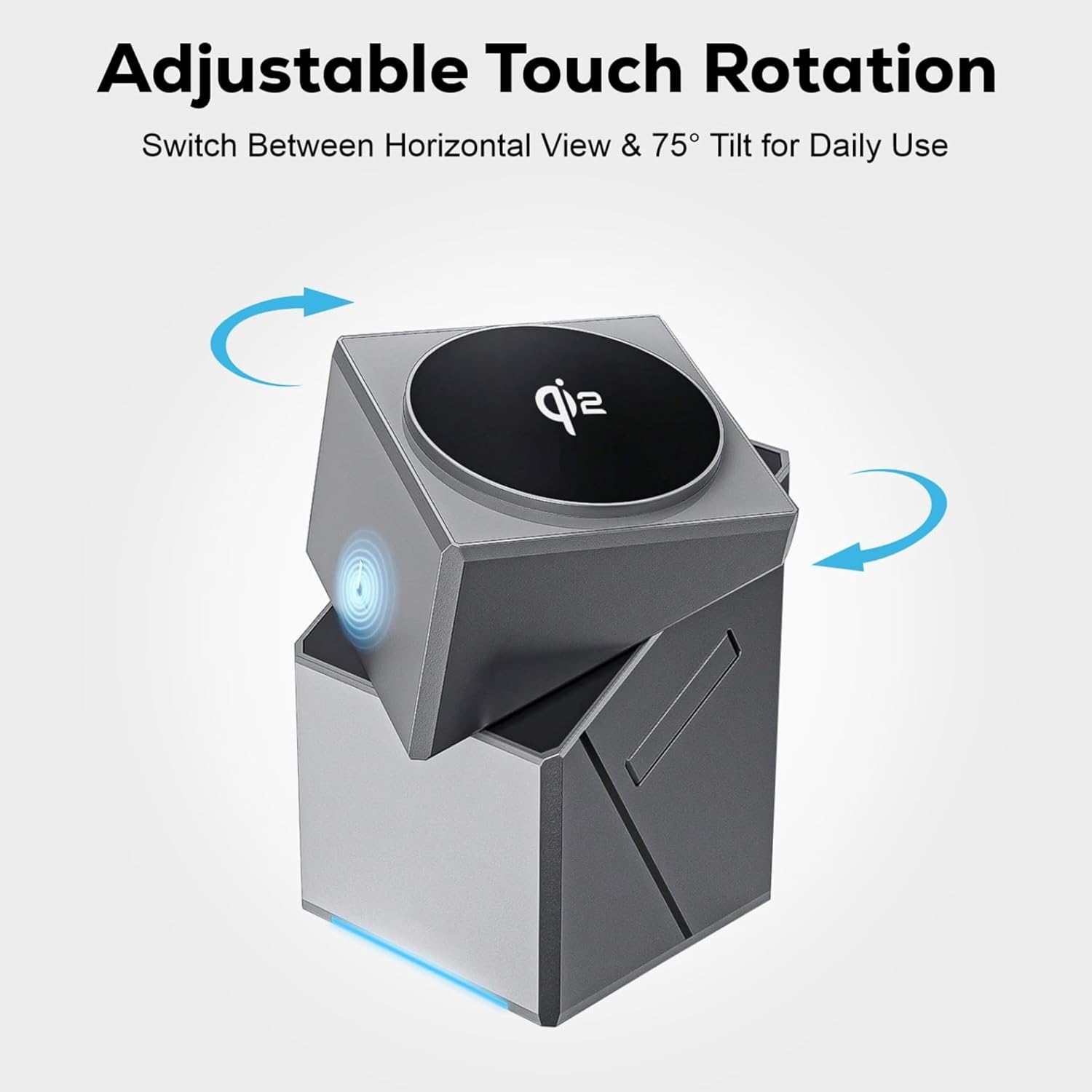 VoltAxis 3-in-1 Magnetic Wireless Charging Station for iPhone, Apple Watch & AirPods – Fast MagSafe Charging Dock