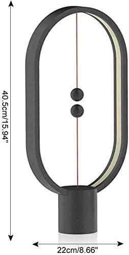HengBalance™ Modern LED Balance Lamp – Magnetic Switch USB-C Ambient Table Light
