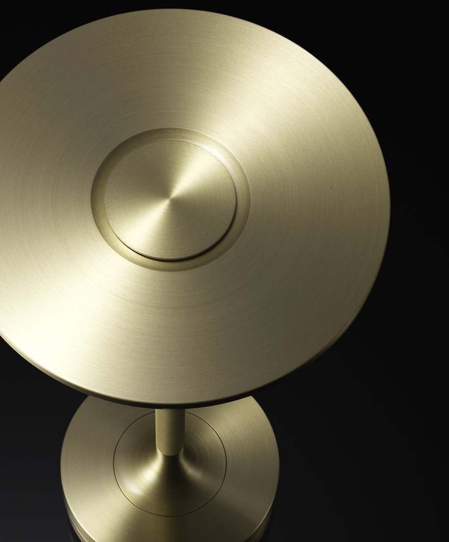 TouchNova™ Luxury Metal LED Table Lamp – Rechargeable Touch Dimmable Desk Light (Gold / Silver / Black)