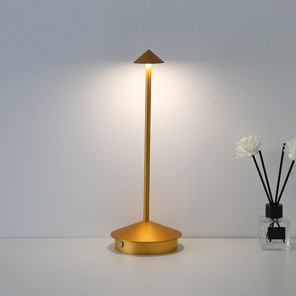 PillarLite™ Modern Minimalist LED Table Lamp – Sleek Touch Desk Light with Warm Ambient Glow, Rechargeable Bedside Lamp for Home & Office