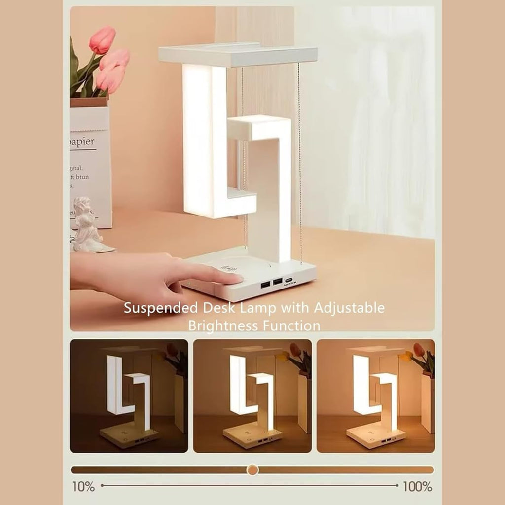 GravityPro™  Modern LED Table Lamp with Wireless Charger – Minimalist Table Lamp With Wireless Charger