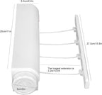FlexLine Retractable Indoor Clothesline – Wall-Mounted Stainless Steel Drying Line with Lock Button