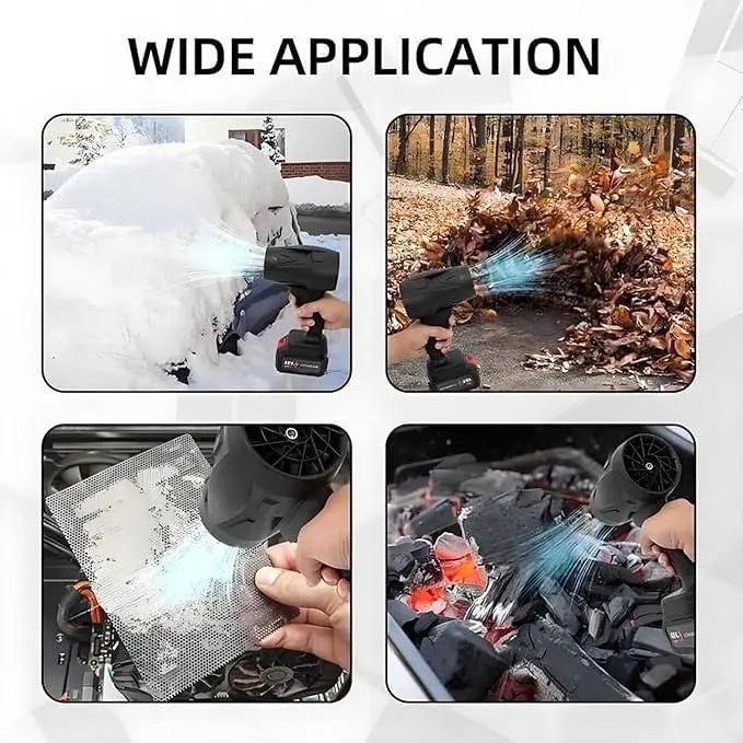 AirJet X Cordless Air Blower 48V – High-Power Dust & Water Cleaning Tool for Car, Home & Outdoor Use