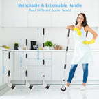 PowerScrub Electric Spin Scrubber with Extendable Handle – Cordless Cleaning Brush with Multiple Heads