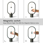 HengBalance™ Modern LED Balance Lamp – Magnetic Switch USB-C Ambient Table Light