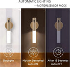 NordGlow Smart Motion Sensor Stick Induction Lamp – USB Rechargeable LED Lamp with Energy-Saving Auto On/Off, Perfect for Cabinets, Hallways, and Bedrooms
