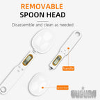 DigitSpoon Digital Measuring Spoon Scale – Precision Kitchen Spoon with LCD Display & Removable Head for Baking & Cooking