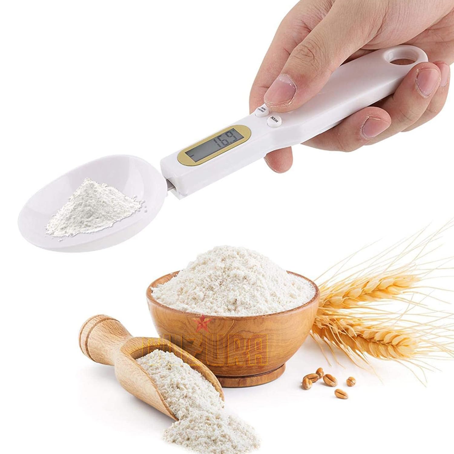 DigitSpoon Digital Measuring Spoon Scale – Precision Kitchen Spoon with LCD Display & Removable Head for Baking & Cooking