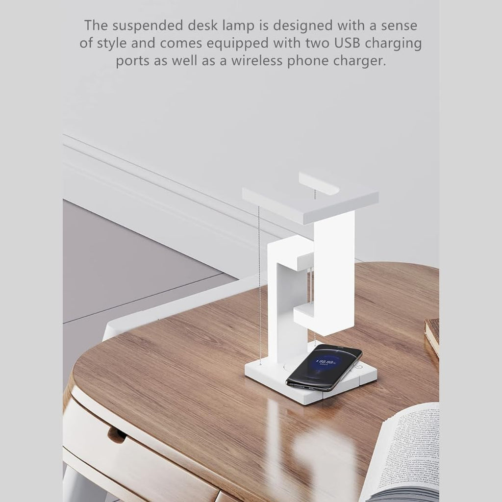 GravityPro™  Modern LED Table Lamp with Wireless Charger – Minimalist Table Lamp With Wireless Charger
