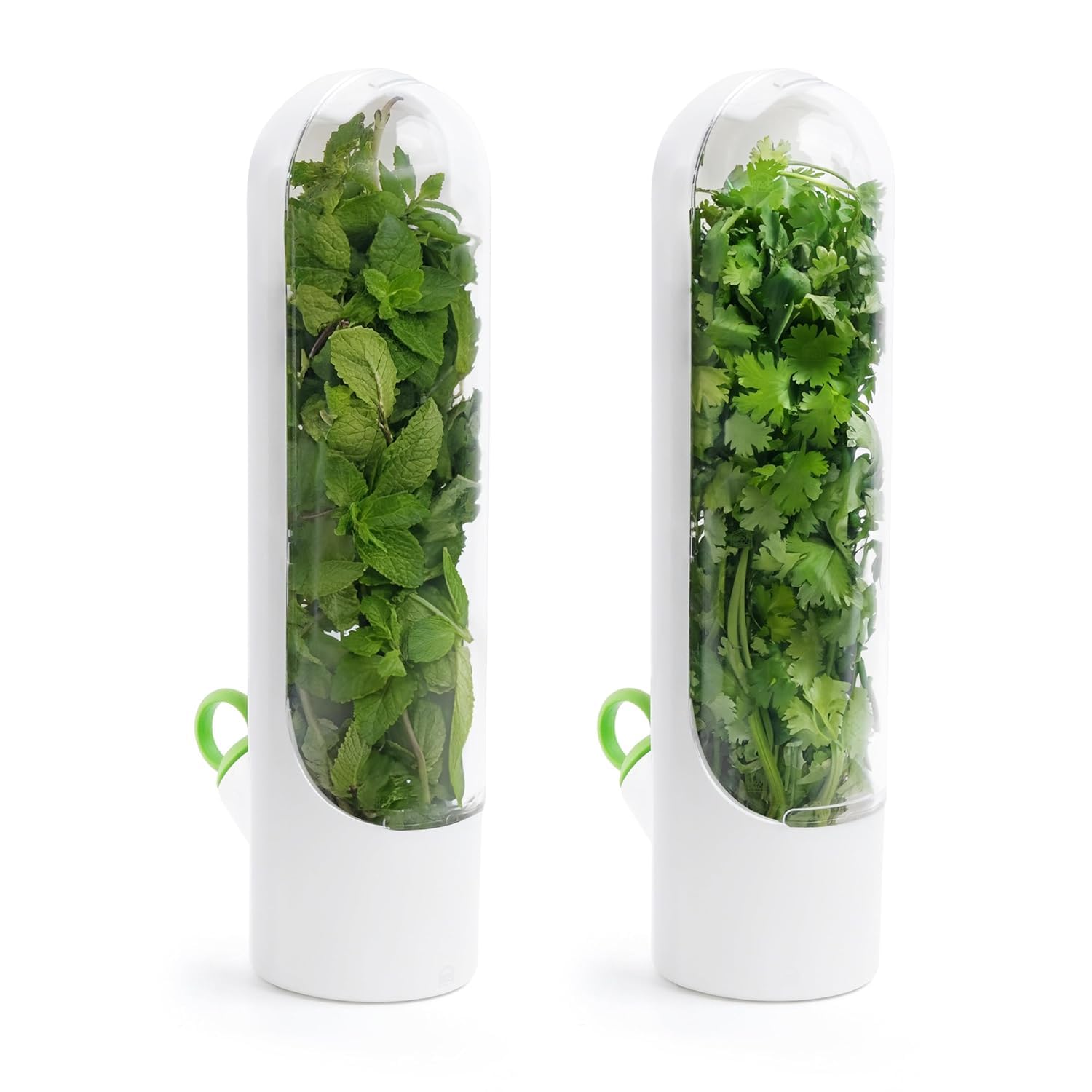 HerbSaver Fresh Herb Keeper Container – Airtight Herb Saver for Cilantro, Mint, Parsley & Greens | Long-Lasting Produce Storage