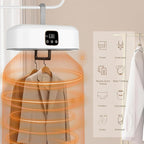QuickDry X Portable Clothes Dryer with Hanging Rack – Foldable Electric Garment Drying Bag