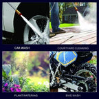 HydroJet X High Pressure Car Washer Spray Gun – Adjustable Power Washer Wand for Garden Hose & Car Cleaning
