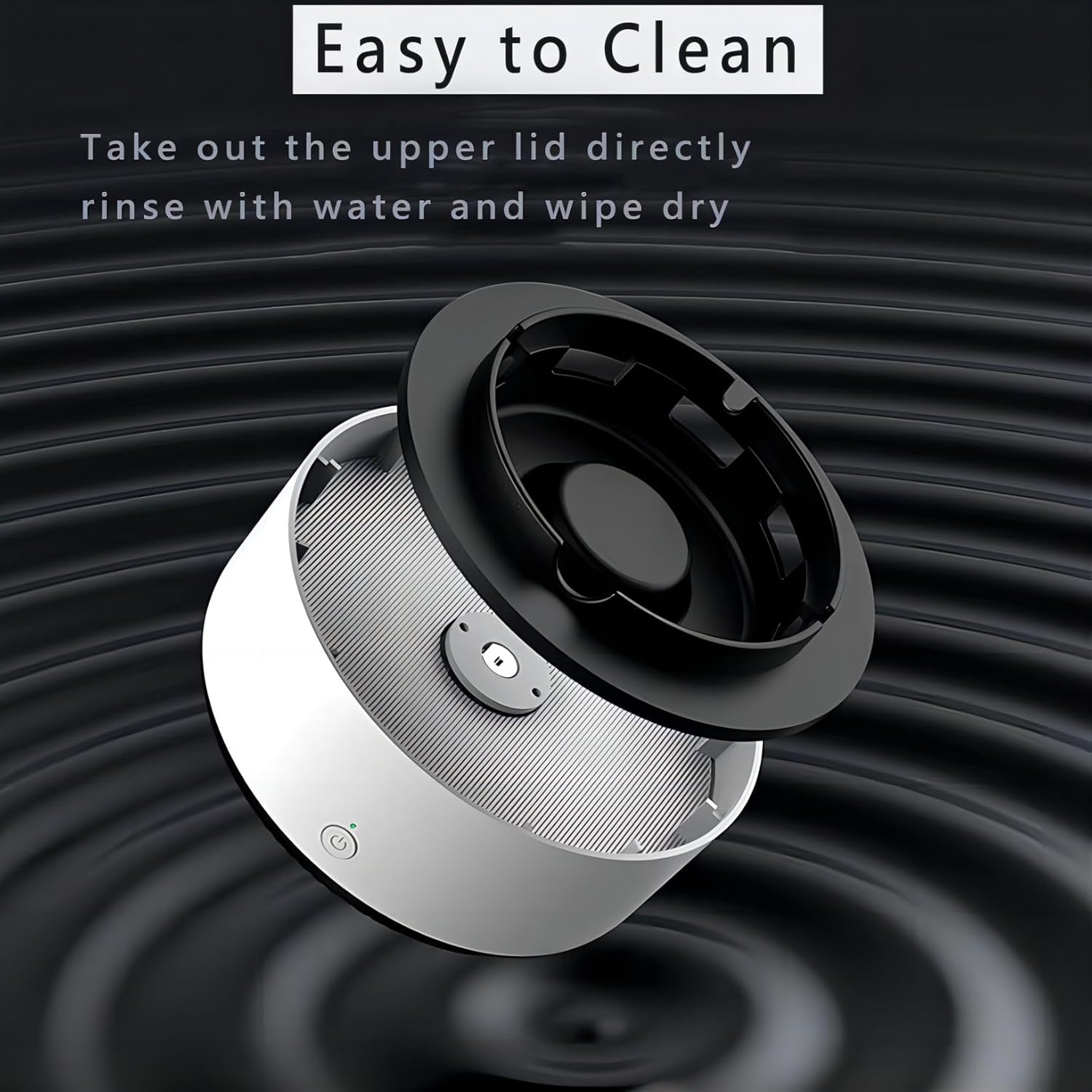 ClearAir Smokeless Ashtray with Smoke Absorber – USB Rechargeable Air Purifier Ashtray for Home & Office