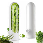 HerbSaver Fresh Herb Keeper Container – Airtight Herb Saver for Cilantro, Mint, Parsley & Greens | Long-Lasting Produce Storage