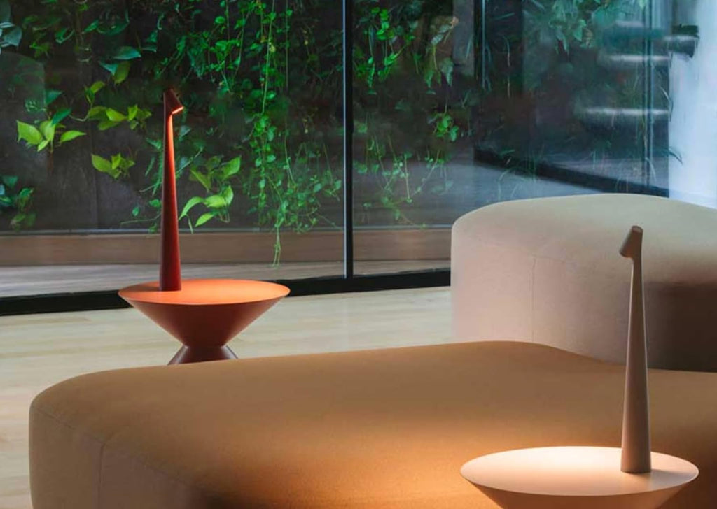 AuraStem™ Modern Minimalist LED Desk Lamp – Rechargeable Touch Control, 3 Brightness Levels, Multi-Color Slim Design