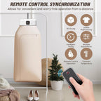 QuickDry X Portable Clothes Dryer with Hanging Rack – Foldable Electric Garment Drying Bag