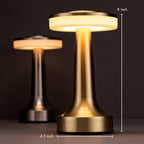Halo X™ Slim Touch Table Lamp – Cordless Rechargeable Ambient LED Light