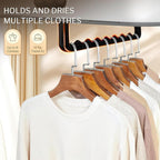 QuickDry X Portable Clothes Dryer with Hanging Rack – Foldable Electric Garment Drying Bag