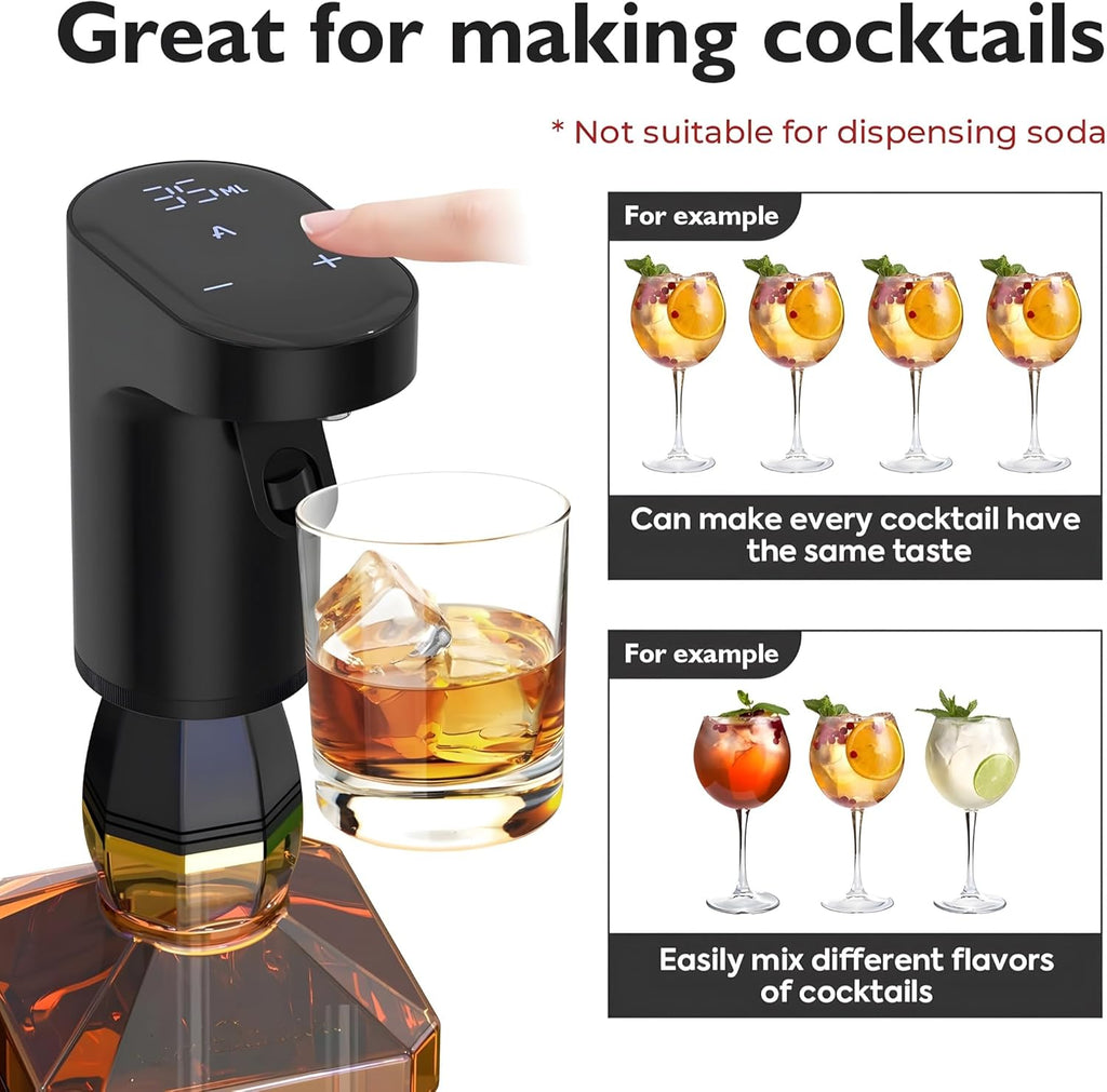 FlowSense Electric Wine Aerator & Dispenser – Automatic Decanter with Touch Control & Instant Aeration