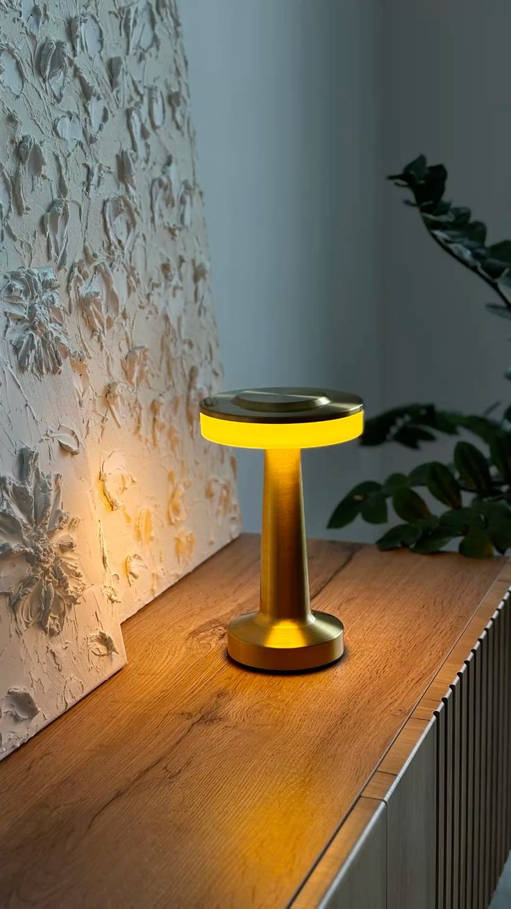 Halo X™ Slim Touch Table Lamp – Cordless Rechargeable Ambient LED Light