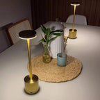 VelvetGlow Modern Cordless LED Table Lamp – Minimalist Rechargeable Ambient Light