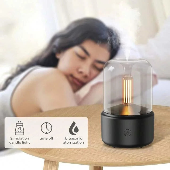 Features of Candleglow candlelight humidifier 
