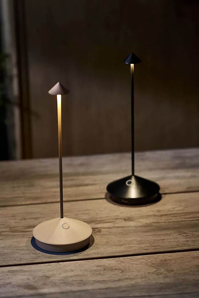 PillarLite™ Modern Minimalist LED Table Lamp – Sleek Touch Desk Light with Warm Ambient Glow, Rechargeable Bedside Lamp for Home & Office