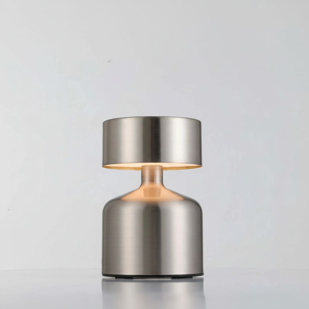 SerenLux™ Modern Metal LED Table Lamp
