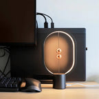 HengBalance™ Modern LED Balance Lamp – Magnetic Switch USB-C Ambient Table Light